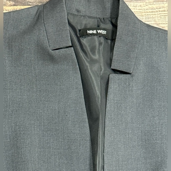 Nine West Grey Skirt/Blazer Set - Picture 3 of 4